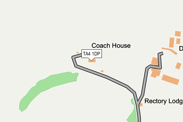 TA4 1DP map - OS OpenMap – Local (Ordnance Survey)