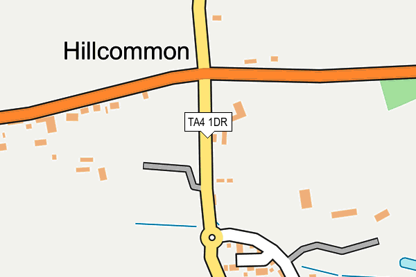 TA4 1DR map - OS OpenMap – Local (Ordnance Survey)