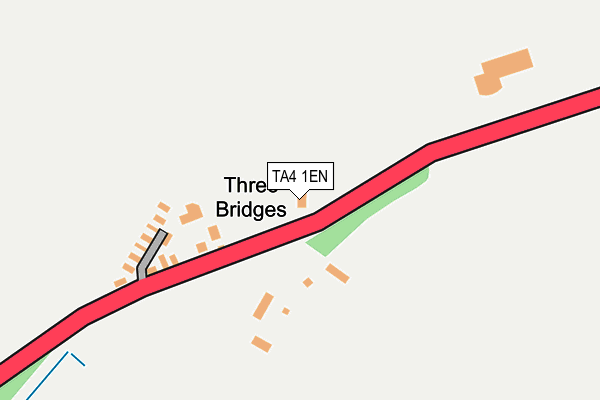 TA4 1EN map - OS OpenMap – Local (Ordnance Survey)