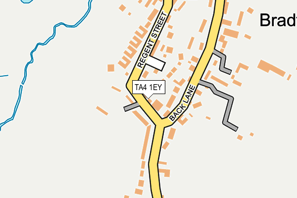 TA4 1EY map - OS OpenMap – Local (Ordnance Survey)