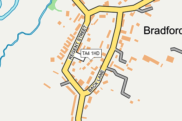 TA4 1HD map - OS OpenMap – Local (Ordnance Survey)