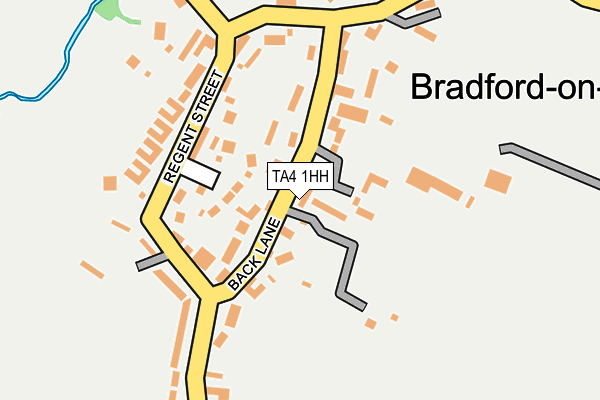 TA4 1HH map - OS OpenMap – Local (Ordnance Survey)