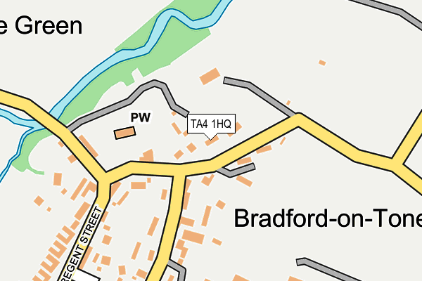 TA4 1HQ map - OS OpenMap – Local (Ordnance Survey)