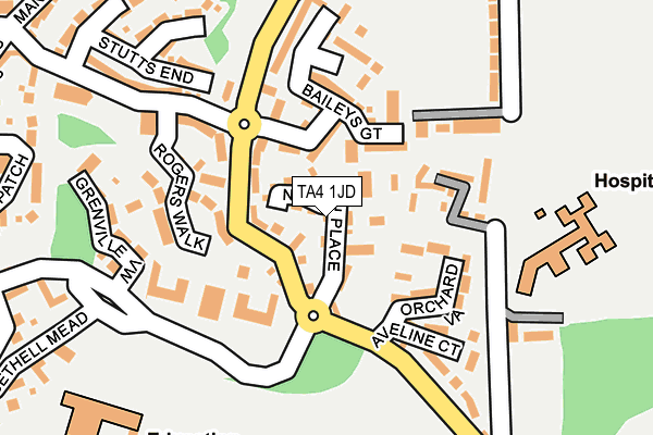 Map of CHFIBRE LTD at local scale