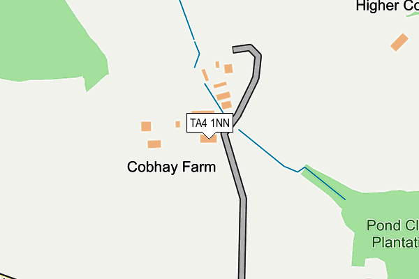 TA4 1NN map - OS OpenMap – Local (Ordnance Survey)