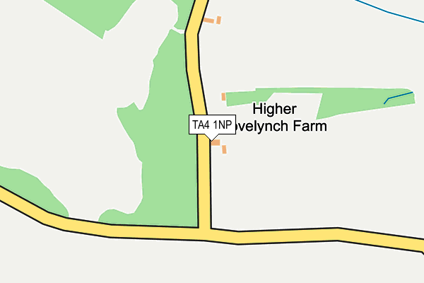 TA4 1NP map - OS OpenMap – Local (Ordnance Survey)