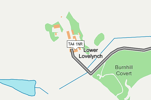 TA4 1NR map - OS OpenMap – Local (Ordnance Survey)