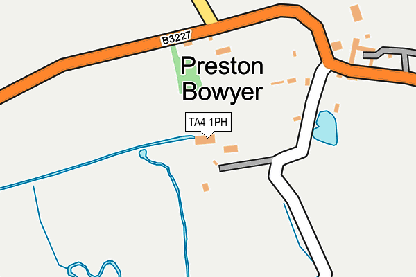 TA4 1PH map - OS OpenMap – Local (Ordnance Survey)