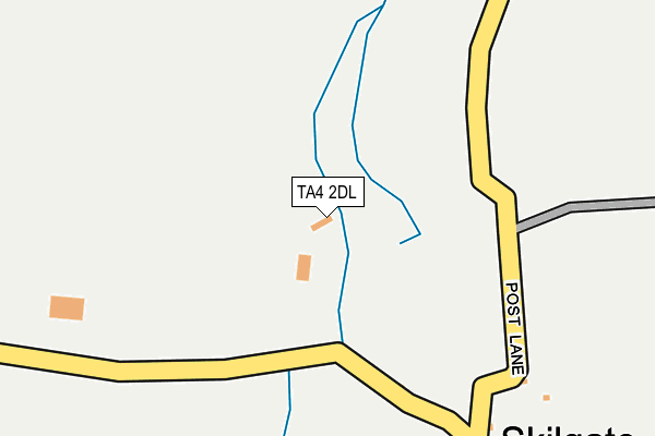 TA4 2DL map - OS OpenMap – Local (Ordnance Survey)