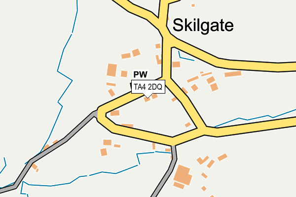 TA4 2DQ map - OS OpenMap – Local (Ordnance Survey)