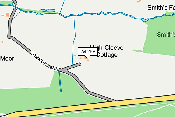 TA4 2HA map - OS OpenMap – Local (Ordnance Survey)