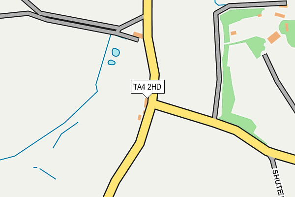 TA4 2HD map - OS OpenMap – Local (Ordnance Survey)