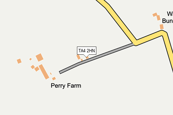 TA4 2HN map - OS OpenMap – Local (Ordnance Survey)