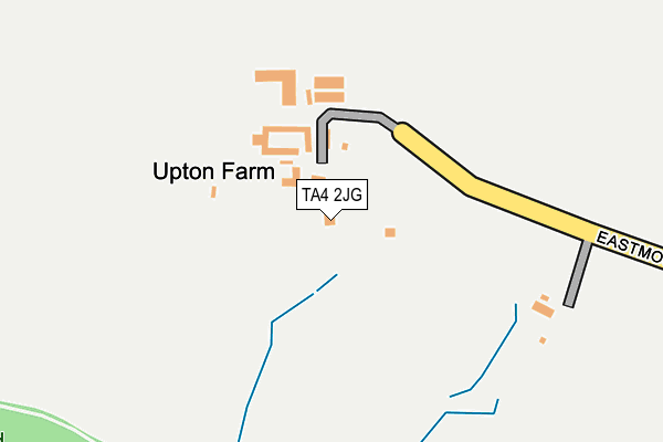 TA4 2JG map - OS OpenMap – Local (Ordnance Survey)