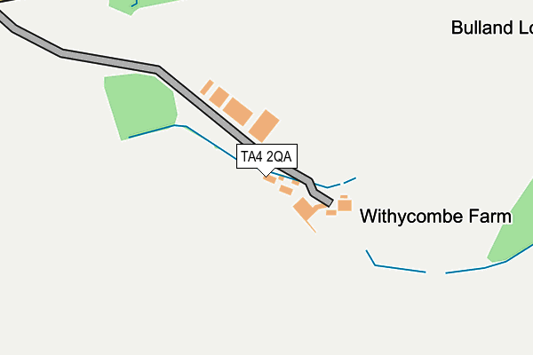 TA4 2QA map - OS OpenMap – Local (Ordnance Survey)