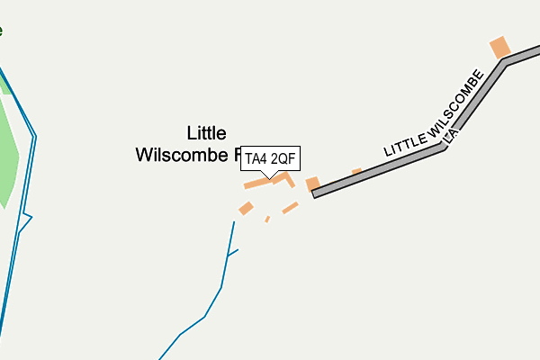TA4 2QF map - OS OpenMap – Local (Ordnance Survey)