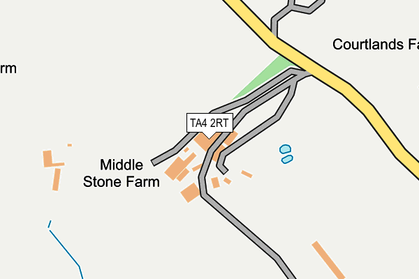 TA4 2RT map - OS OpenMap – Local (Ordnance Survey)