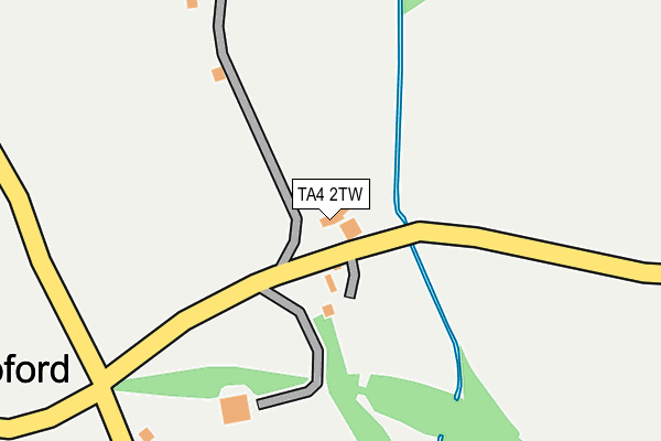 TA4 2TW map - OS OpenMap – Local (Ordnance Survey)