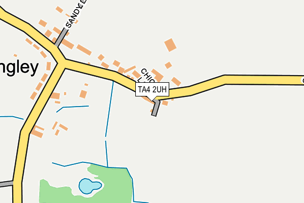 TA4 2UH map - OS OpenMap – Local (Ordnance Survey)