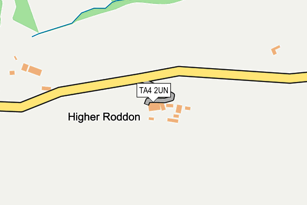 TA4 2UN map - OS OpenMap – Local (Ordnance Survey)