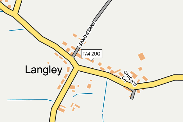 TA4 2UQ map - OS OpenMap – Local (Ordnance Survey)