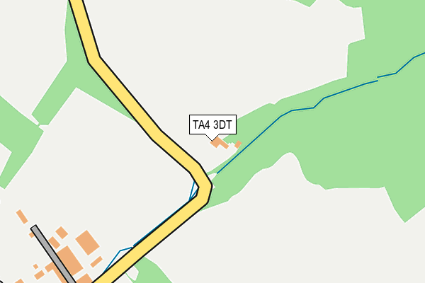 TA4 3DT map - OS OpenMap – Local (Ordnance Survey)