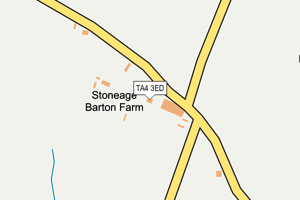 TA4 3ED map - OS OpenMap – Local (Ordnance Survey)
