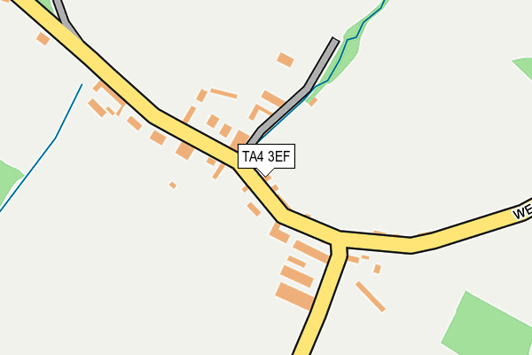 TA4 3EF map - OS OpenMap – Local (Ordnance Survey)