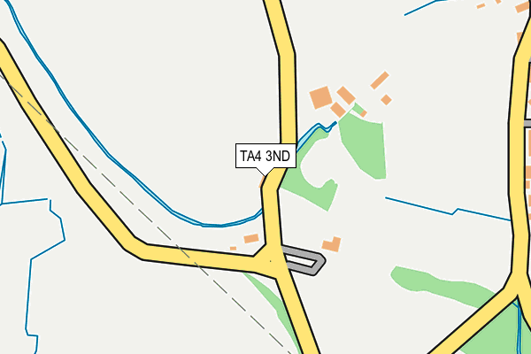 TA4 3ND map - OS OpenMap – Local (Ordnance Survey)