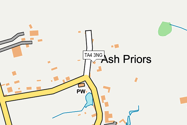 TA4 3NG map - OS OpenMap – Local (Ordnance Survey)