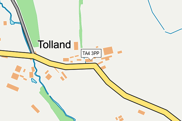 TA4 3PP map - OS OpenMap – Local (Ordnance Survey)