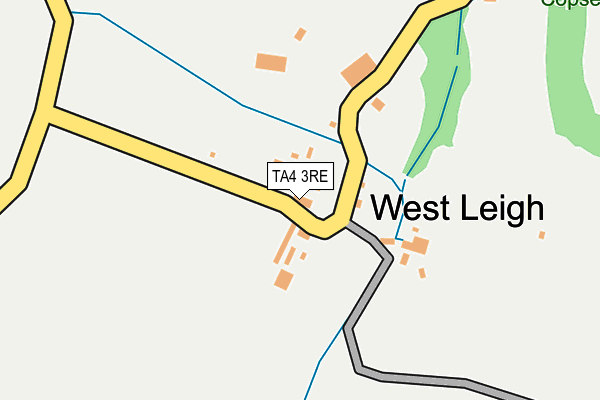 TA4 3RE map - OS OpenMap – Local (Ordnance Survey)