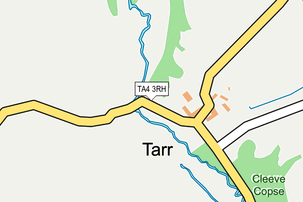 TA4 3RH map - OS OpenMap – Local (Ordnance Survey)