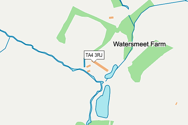 TA4 3RJ map - OS OpenMap – Local (Ordnance Survey)