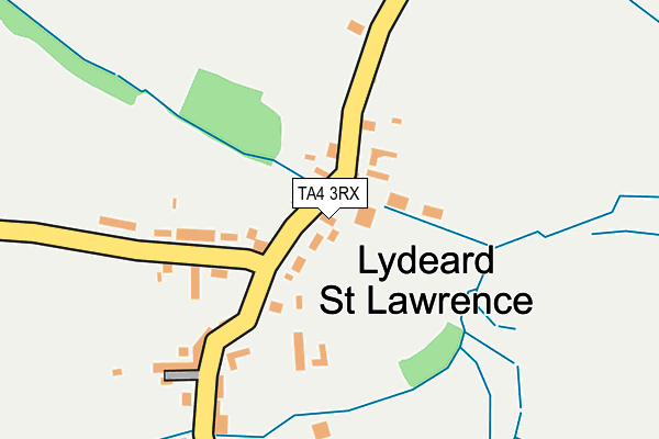 TA4 3RX map - OS OpenMap – Local (Ordnance Survey)