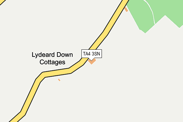 TA4 3SN map - OS OpenMap – Local (Ordnance Survey)
