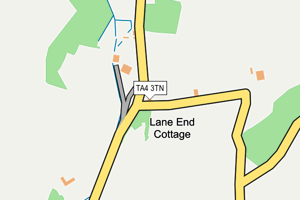 TA4 3TN map - OS OpenMap – Local (Ordnance Survey)
