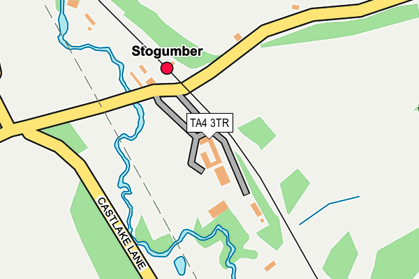 TA4 3TR map - OS OpenMap – Local (Ordnance Survey)