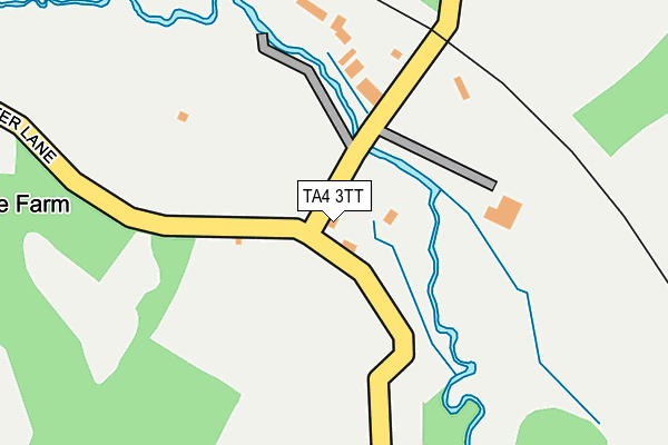 TA4 3TT map - OS OpenMap – Local (Ordnance Survey)