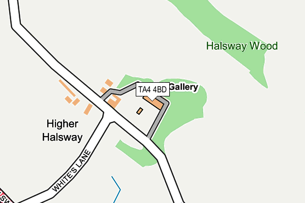 TA4 4BD map - OS OpenMap – Local (Ordnance Survey)