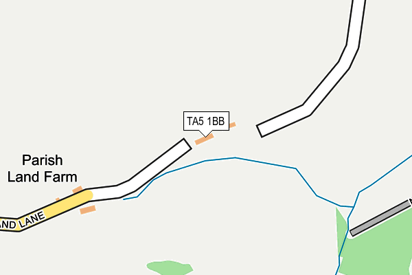 TA5 1BB map - OS OpenMap – Local (Ordnance Survey)