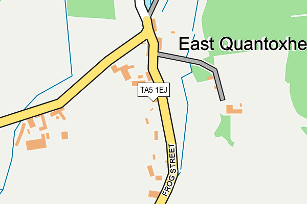 TA5 1EJ map - OS OpenMap – Local (Ordnance Survey)