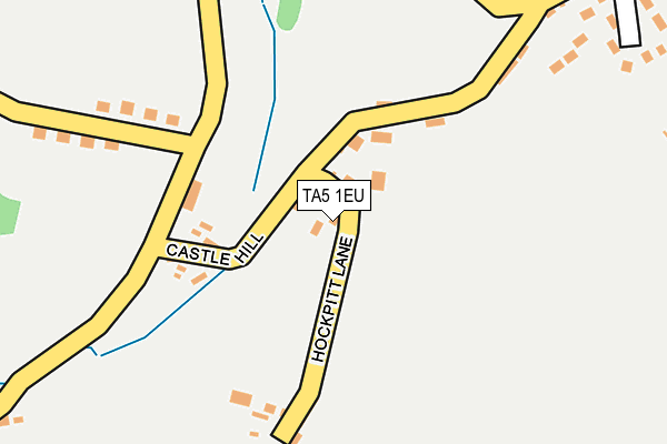 TA5 1EU map - OS OpenMap – Local (Ordnance Survey)