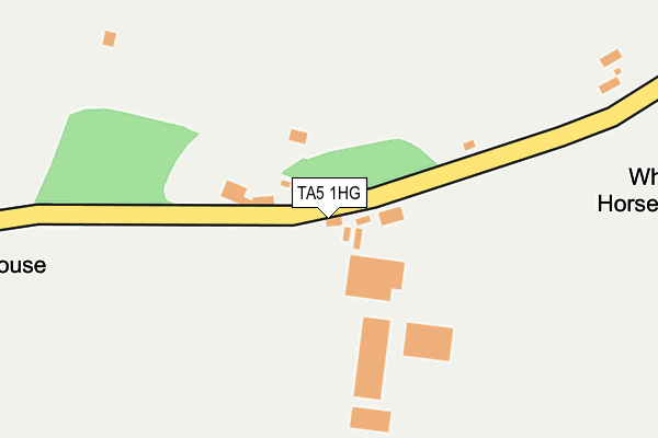 TA5 1HG map - OS OpenMap – Local (Ordnance Survey)