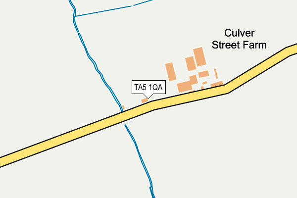 TA5 1QA map - OS OpenMap – Local (Ordnance Survey)