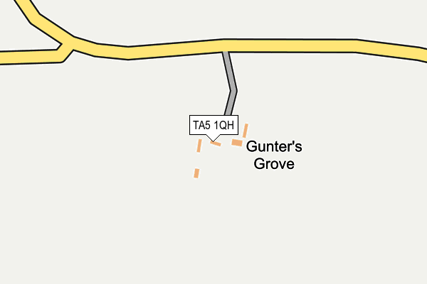 TA5 1QH map - OS OpenMap – Local (Ordnance Survey)