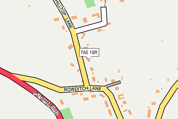 TA5 1SR map - OS OpenMap – Local (Ordnance Survey)