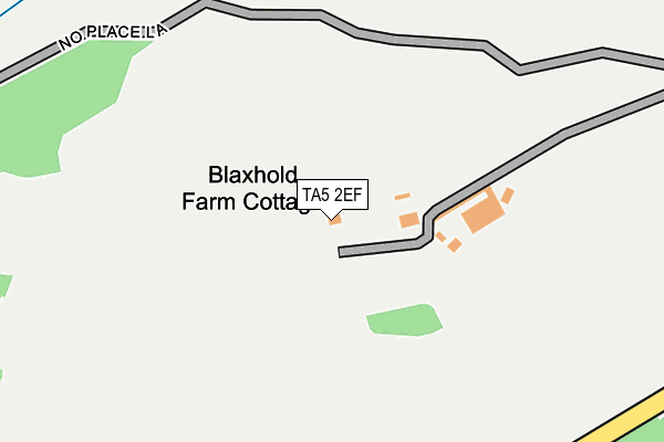 TA5 2EF map - OS OpenMap – Local (Ordnance Survey)