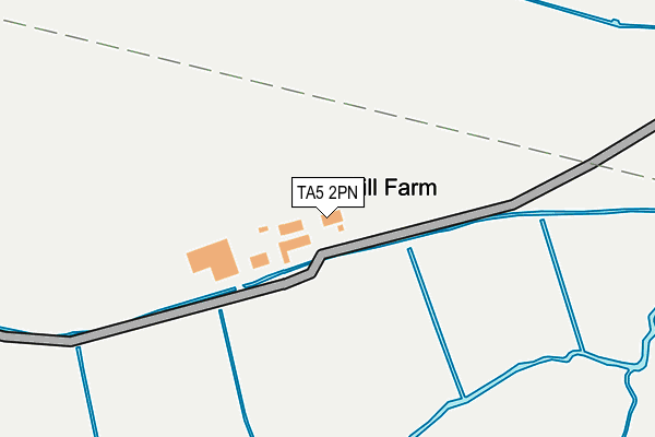 TA5 2PN map - OS OpenMap – Local (Ordnance Survey)