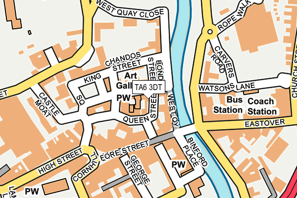 Map of WALLBRIDGE ESTATES LTD at local scale